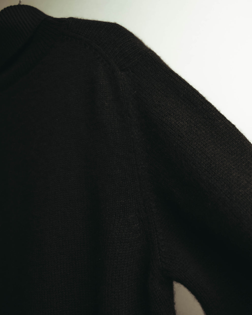 "GUCCI" 90's–00's Minimalist cashmere 100% turtleneck sweater