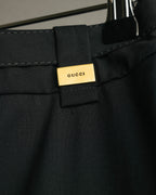 "GUCCI" 2010's Tailored wool skirt suit