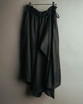 "Y's" 2010's-20's Asymmetric drawstring skirt-like pants