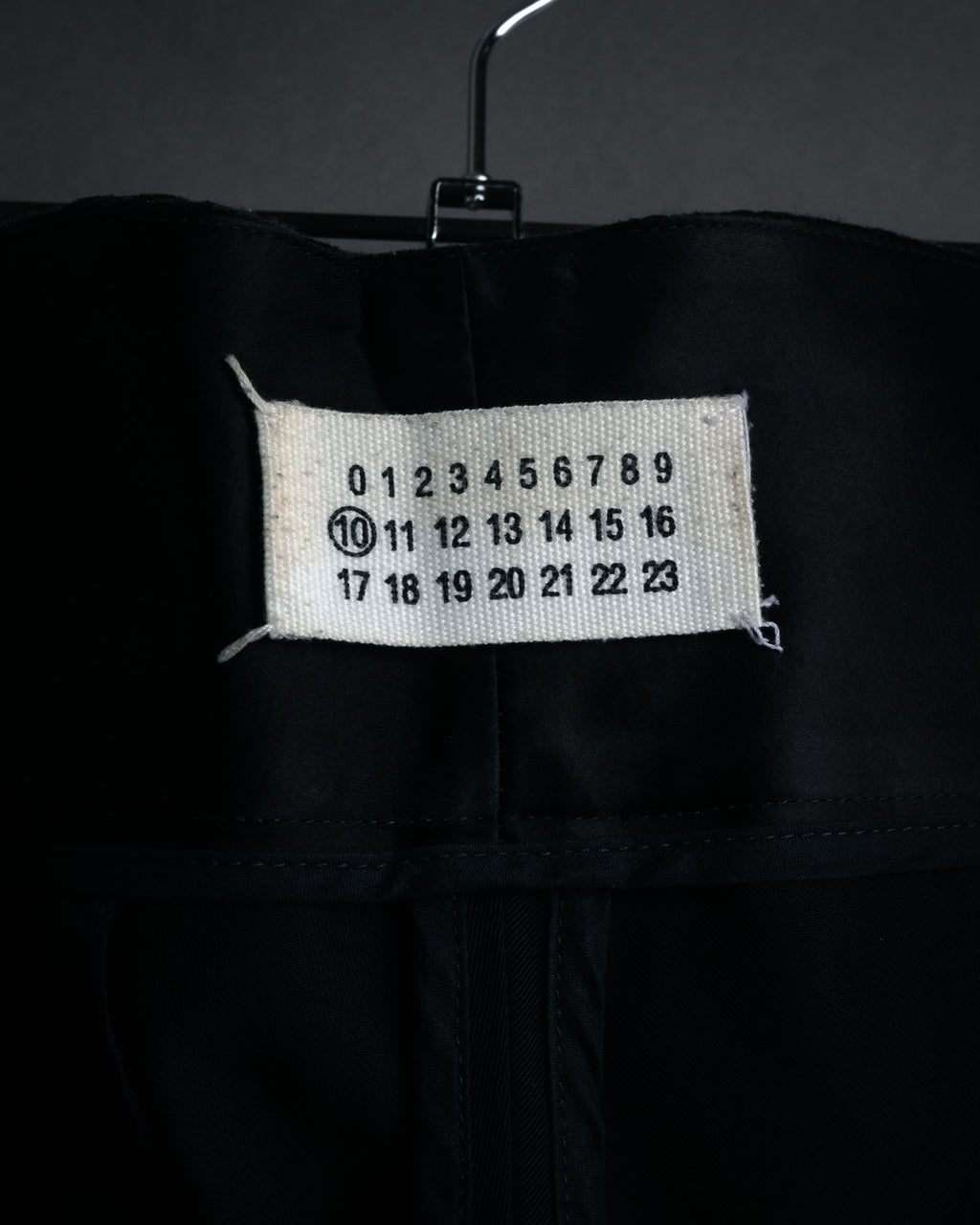 -SPECIAL- “Maison Martin Margiela” 2001-2003 Deconstructed cummerbund trousers