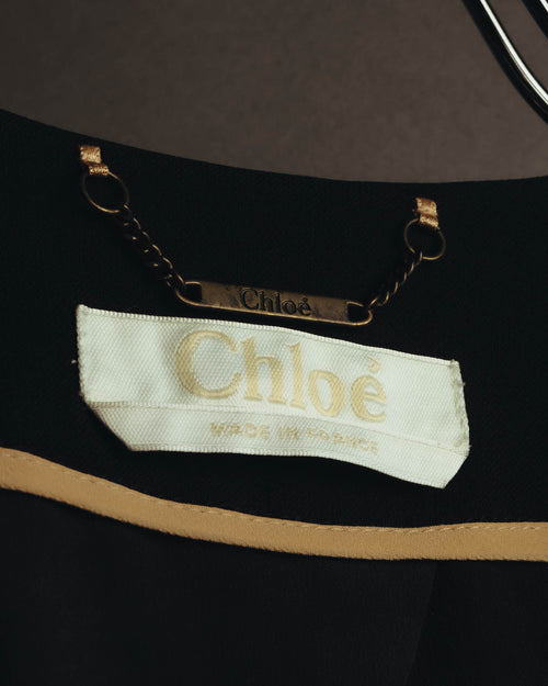 "Chloé" 2010's Minimal belted long jacket