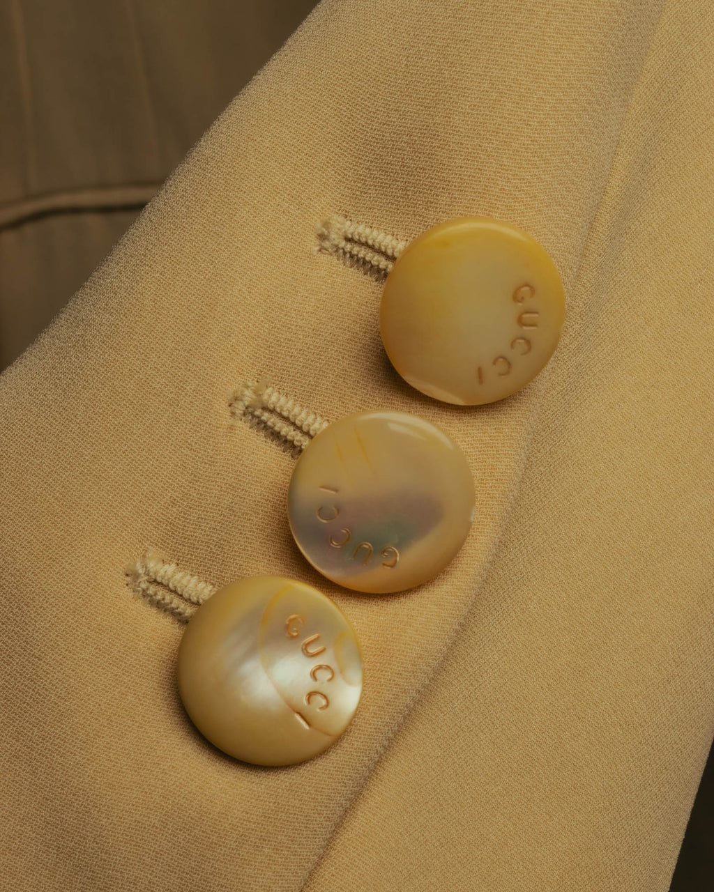 “GUCCI” 90’s Soft tailored minimal blazer