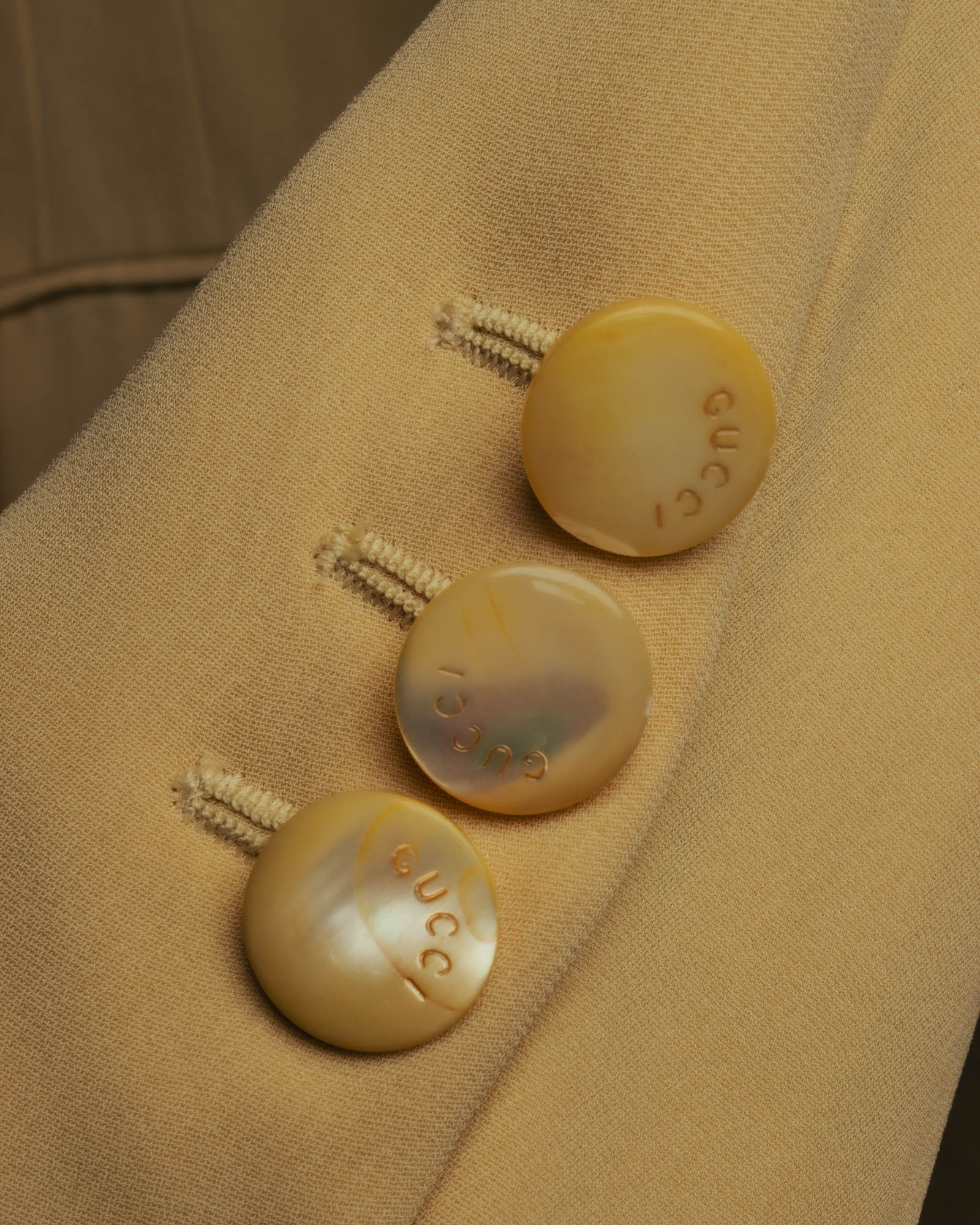 “GUCCI” 90’s Soft tailored minimal blazer