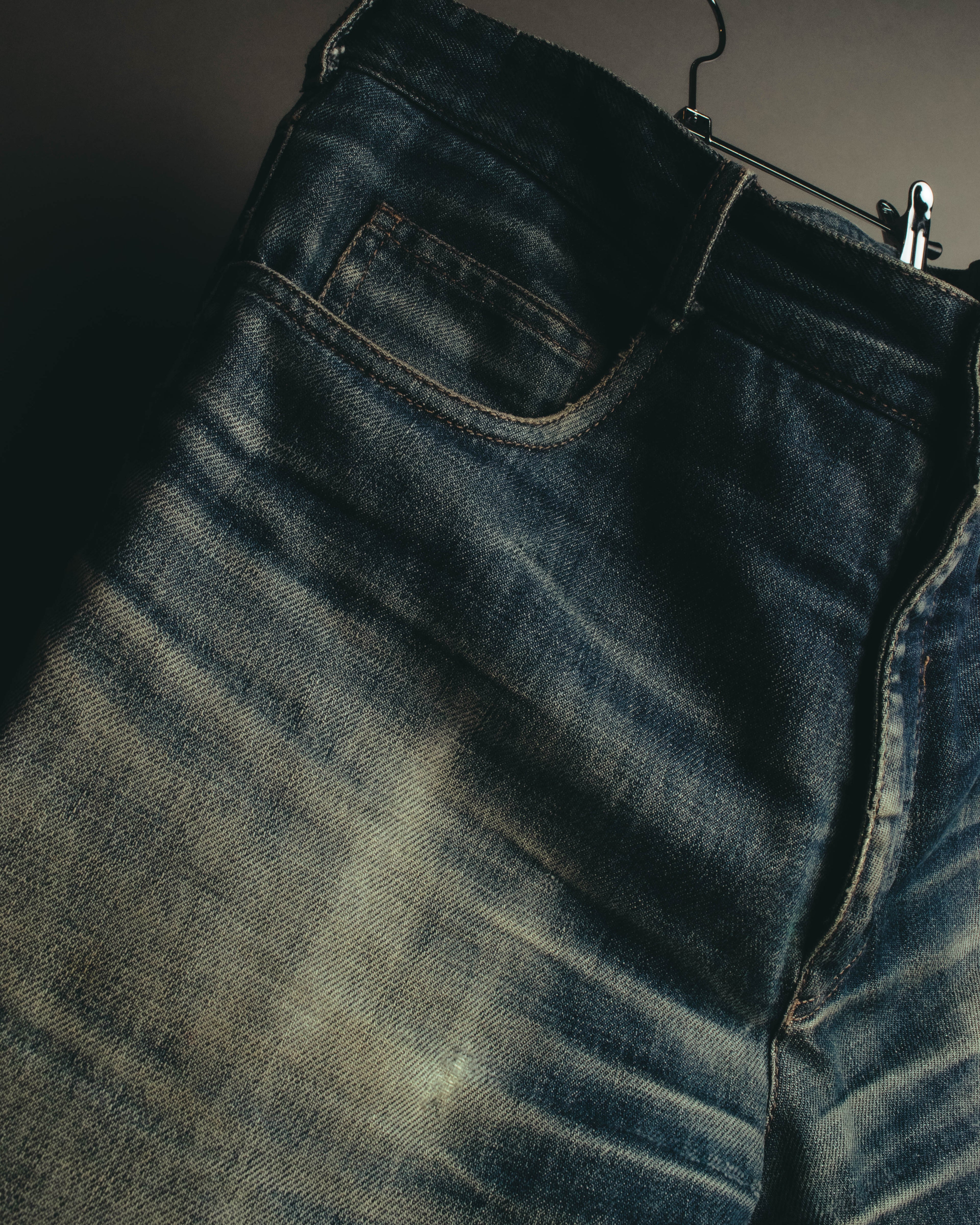 "PRADA Sports" 00's Faded wide straight denim jeans