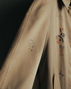 -SPECIAL- "Burberrys" 80's-90's Hand painted trench coat