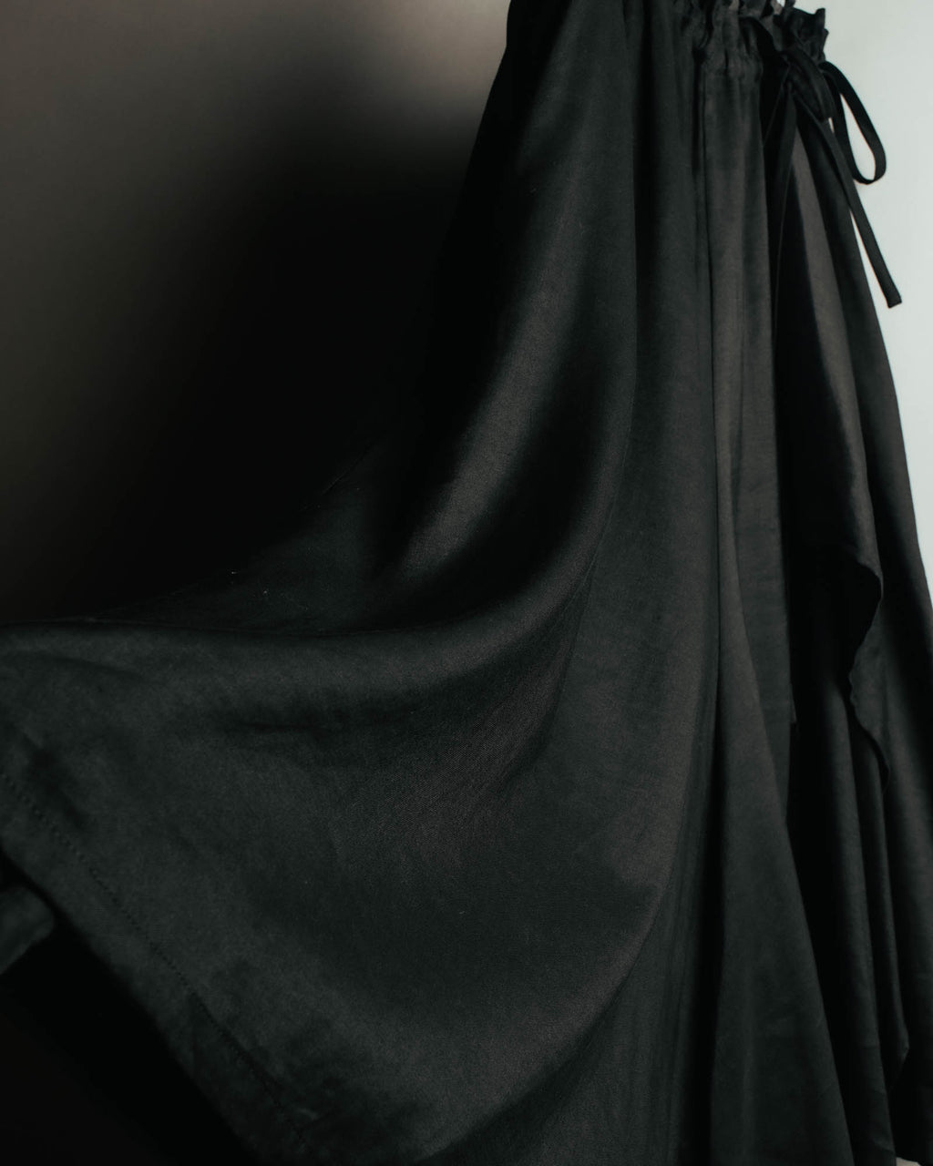 "Y's" 2010's-20's Asymmetric drawstring skirt-like pants