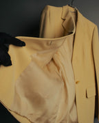 “GUCCI” 90’s Soft tailored minimal blazer