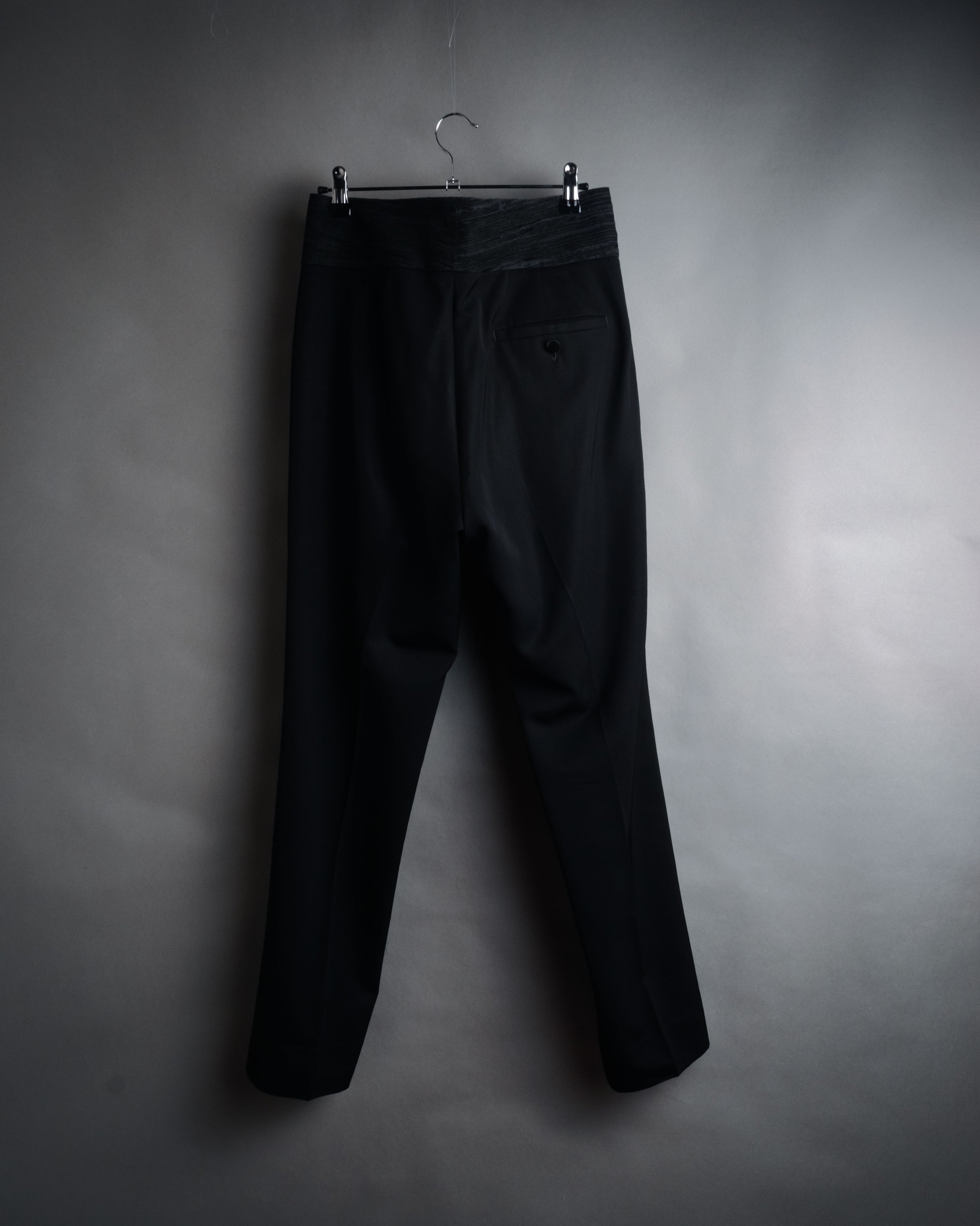 -SPECIAL- “Maison Martin Margiela” 2001-2003 Deconstructed cummerbund trousers