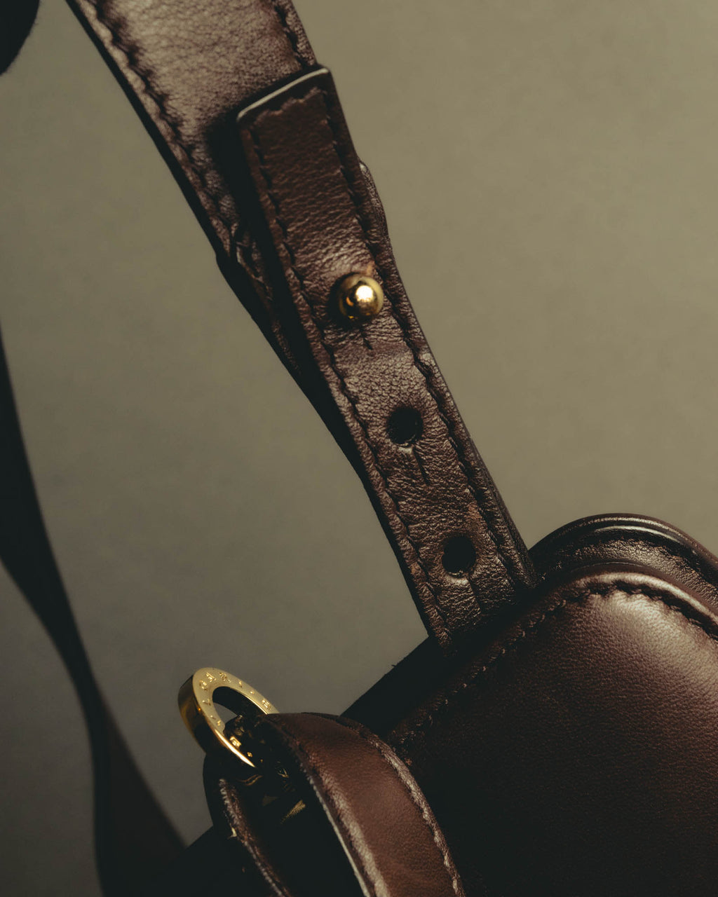 "BVLGARI" 10's Sculptural hair on two way handbag