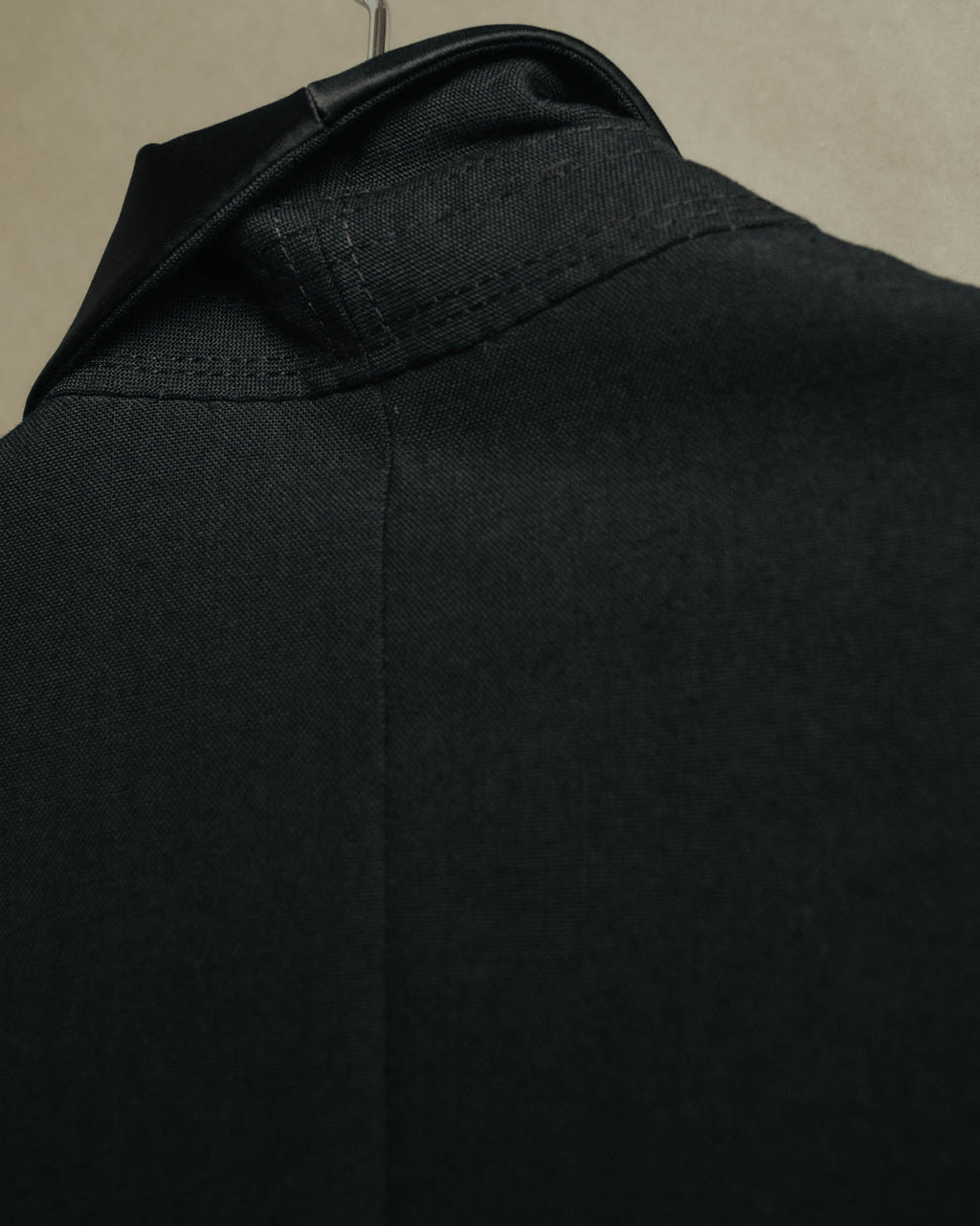 "Dior" 80's-90's Tailored shawl collar tuxedo jacket
