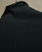 "Dior" 80's-90's Tailored shawl collar tuxedo jacket