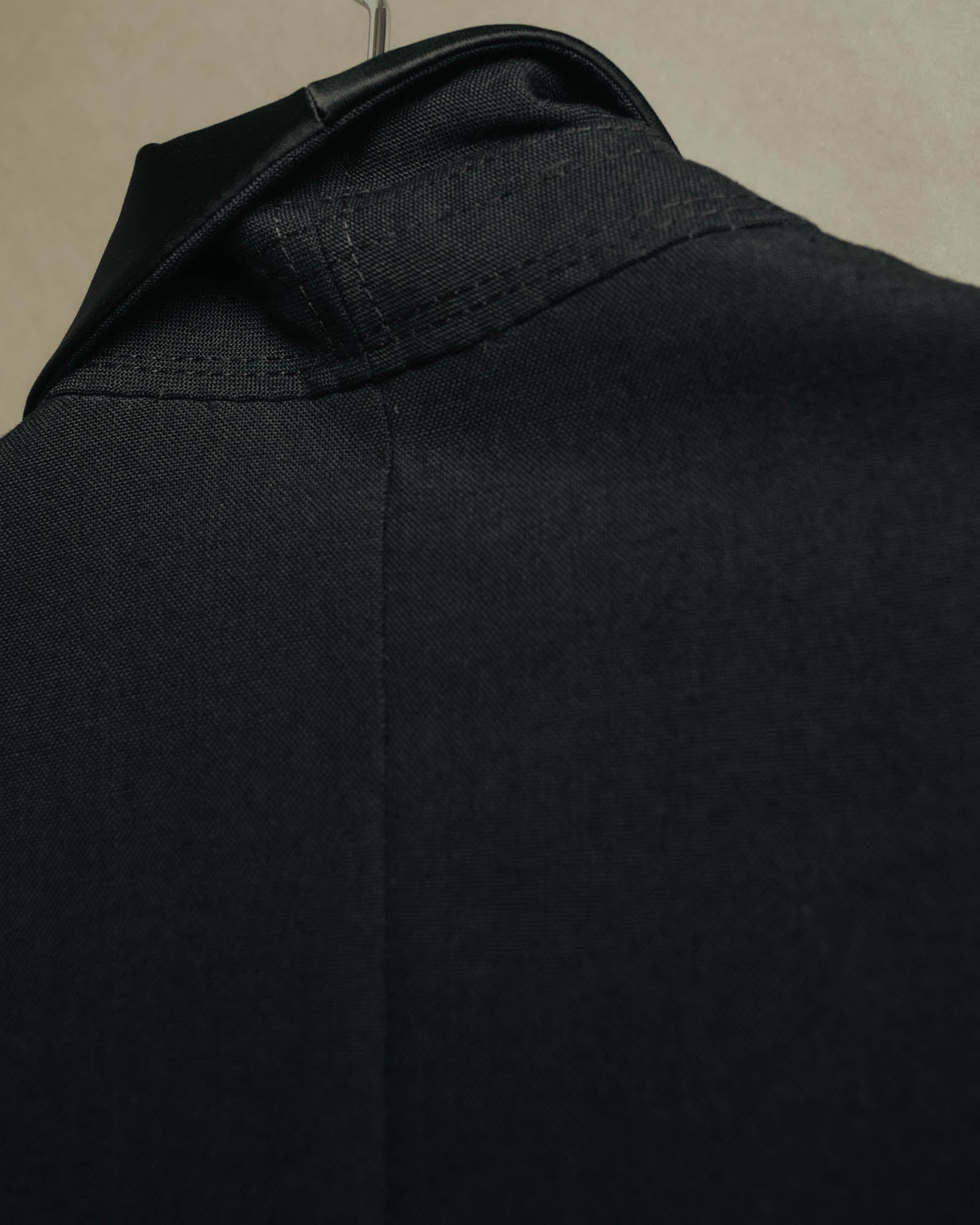 "Dior" 80's-90's Tailored shawl collar tuxedo jacket