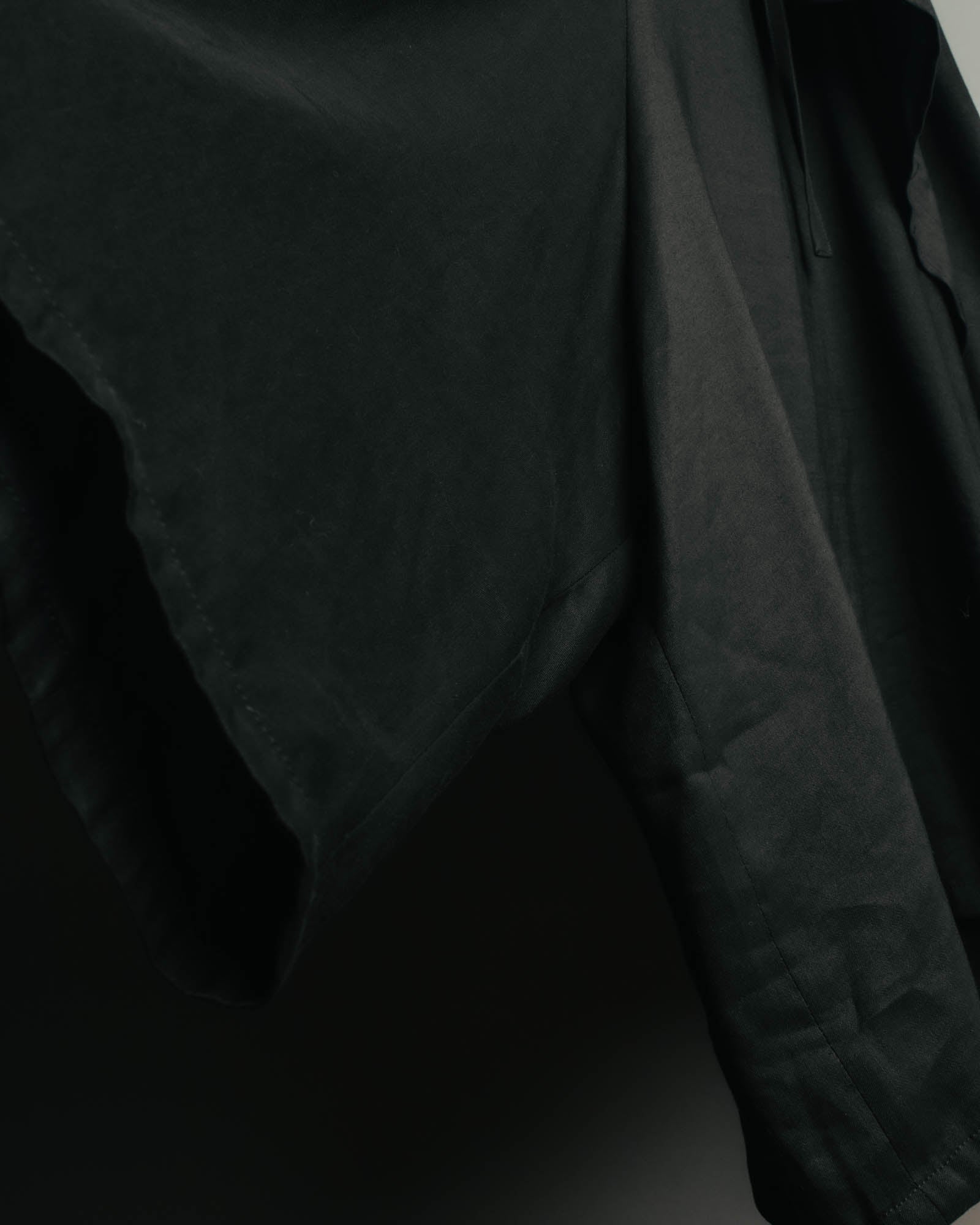 "Y's" 2010's-20's Asymmetric drawstring skirt-like pants