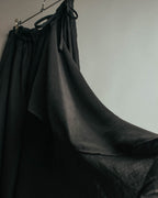 "Y's" 2010's-20's Asymmetric drawstring skirt-like pants