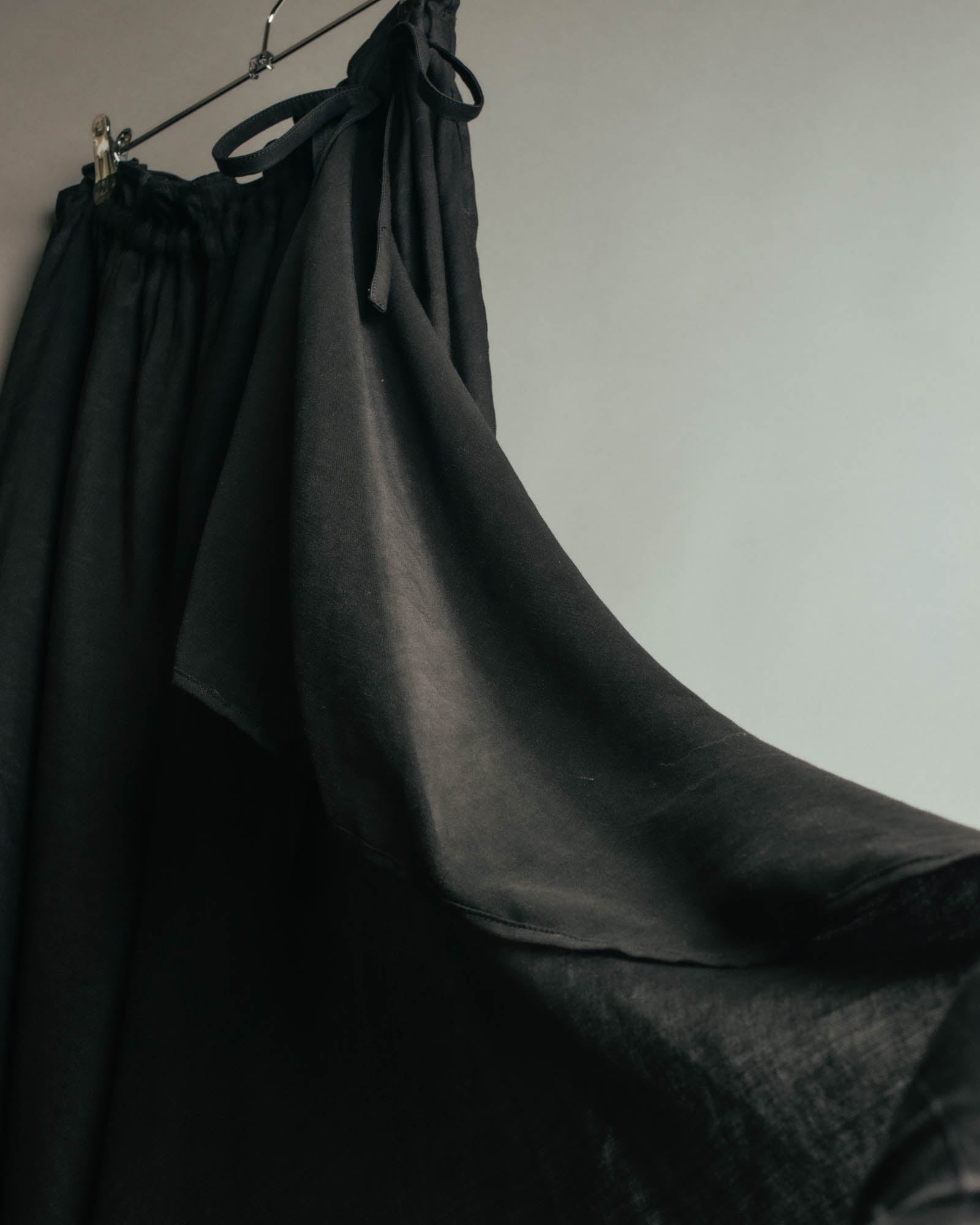 "Y's" 2010's-20's Asymmetric drawstring skirt-like pants