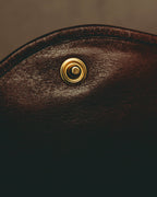 –SPECIAL– "CÉLINE" 70's-80's Vintage monogram suede chain shoulder bag