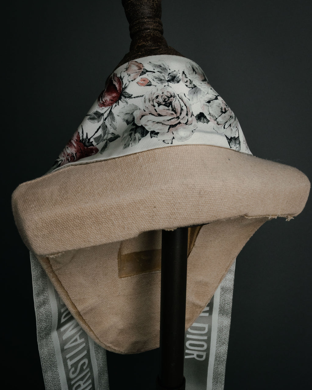 “Christian Dior“ 2018’s-2023’s Rose print silk mitzah scarf