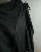 "Y's" 2010's-20's Asymmetric drawstring skirt-like pants