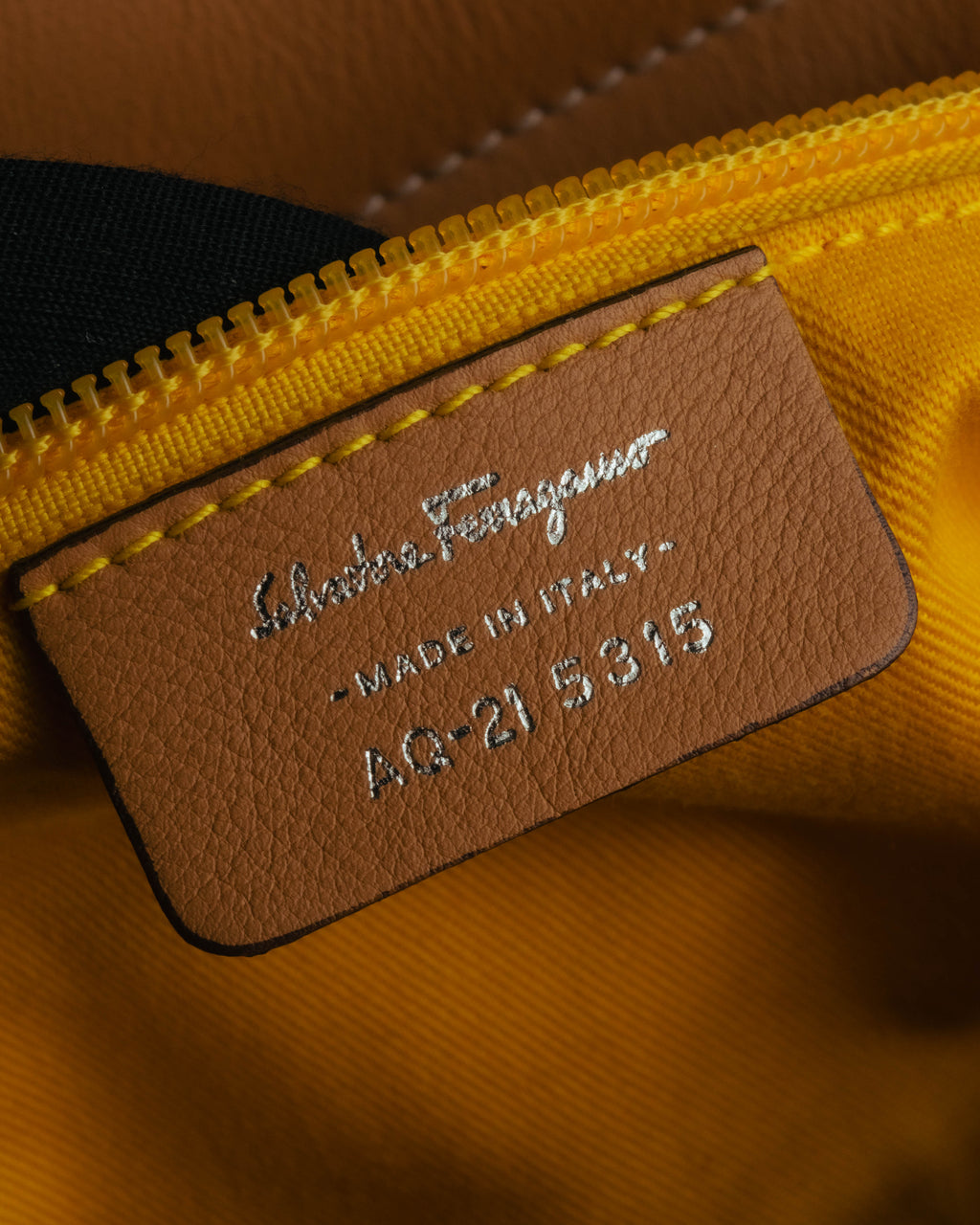“Salvatore Ferragamo” 00’s-10’s Canvas leather gancini detail 2way handbag