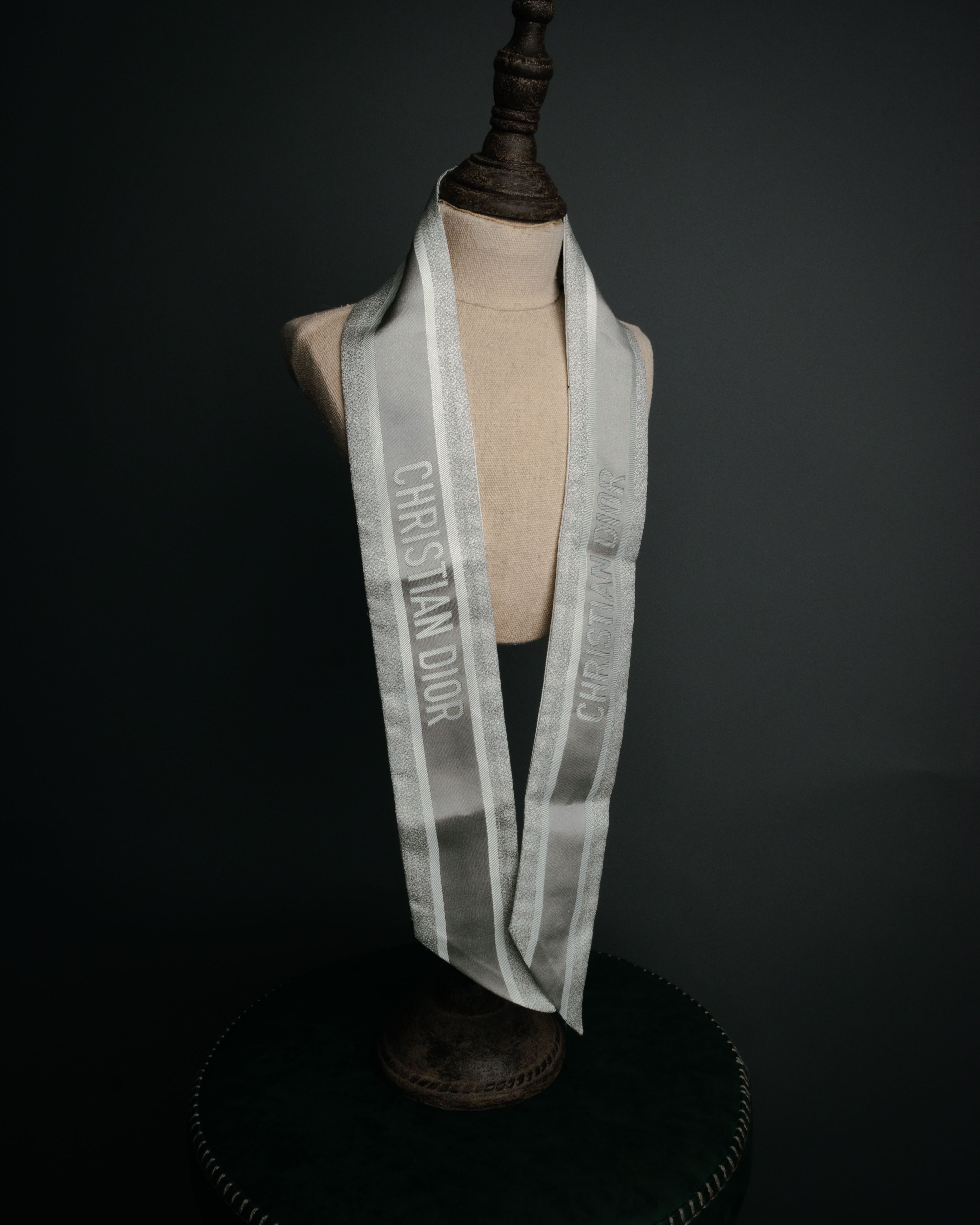 “Christian Dior“ 2018’s-2023’s Rose print silk mitzah scarf