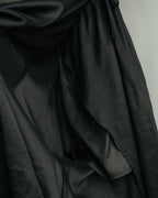 "Y's" 2010's-20's Asymmetric drawstring skirt-like pants