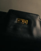 -SPECIAL- “GUCCI“ 70’s Crocodile turn lock handbag