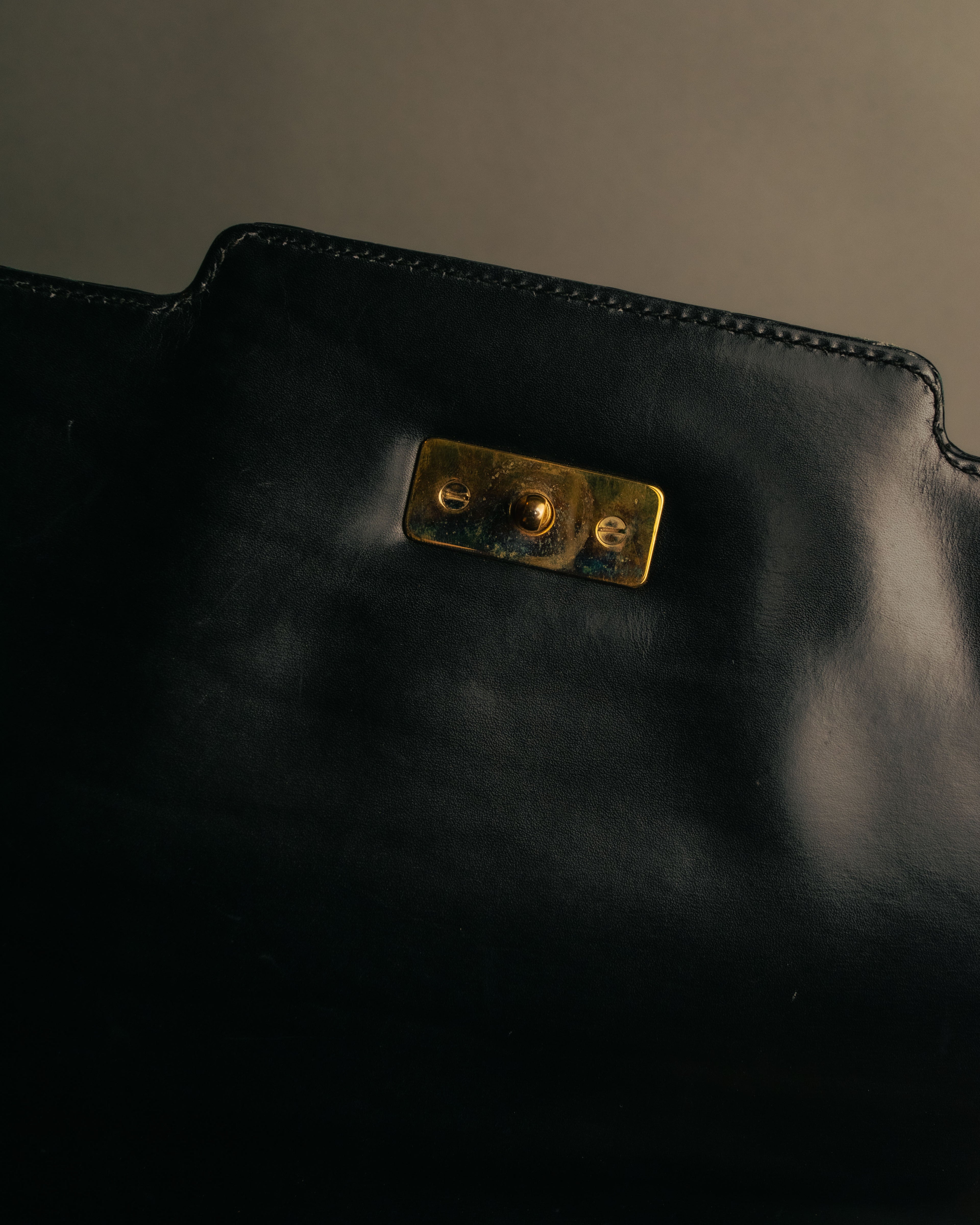 -SPECIAL- “GUCCI“ 70’s Crocodile turn lock handbag