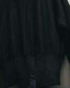 "Christian Dior" 80's-90's Beaded silk wool knit sweater