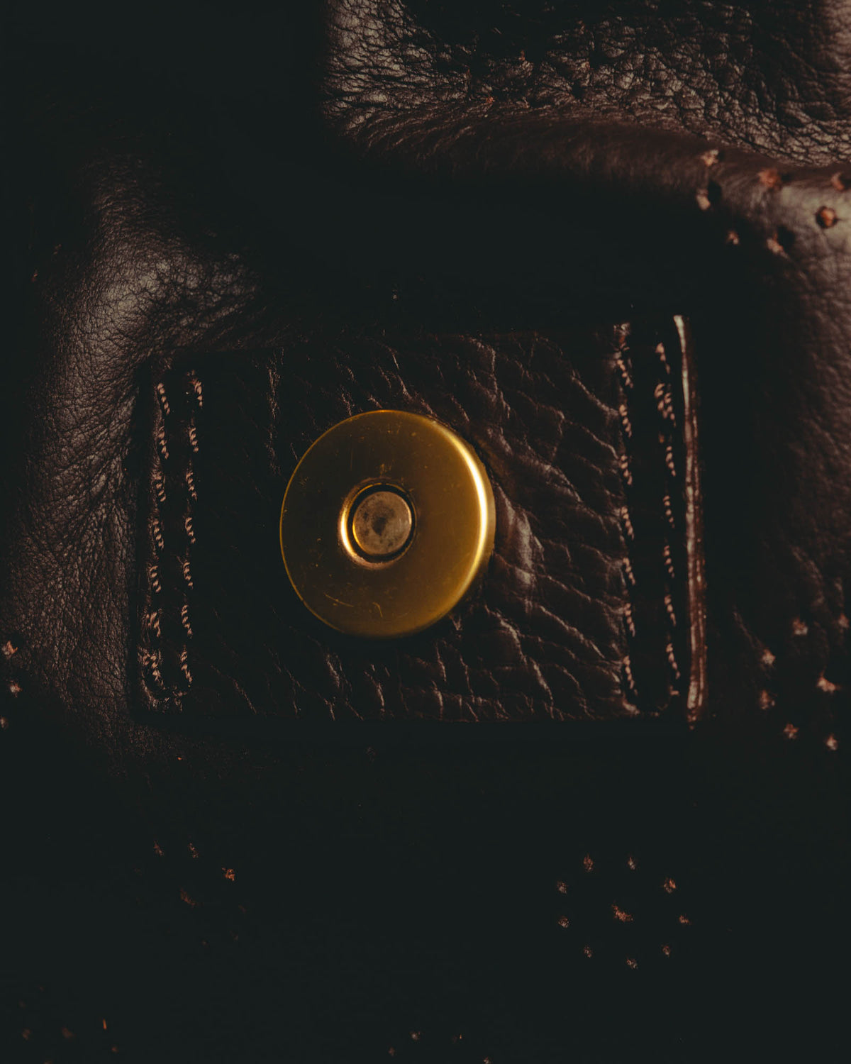 "See By Chloé" 10's Floral perforated leather shoulder bag