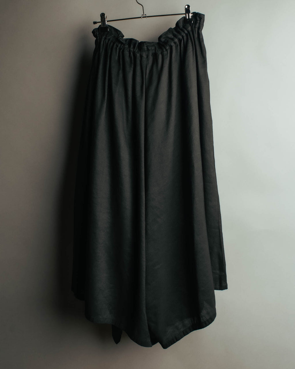"Y's" 2010's-20's Asymmetric drawstring skirt-like pants