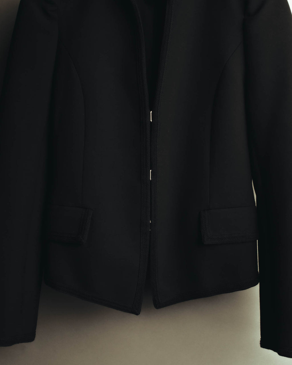 "MAX&Co." 10's Compact cropped tailored jacket