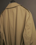 “DOLCE&GABBANA” 2000’s Crown patch belted trench coat