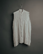 “PLEATS PLEASE ISSEY MIYAKE”
00’s-10’s Twisted pleat sleeveless shirt