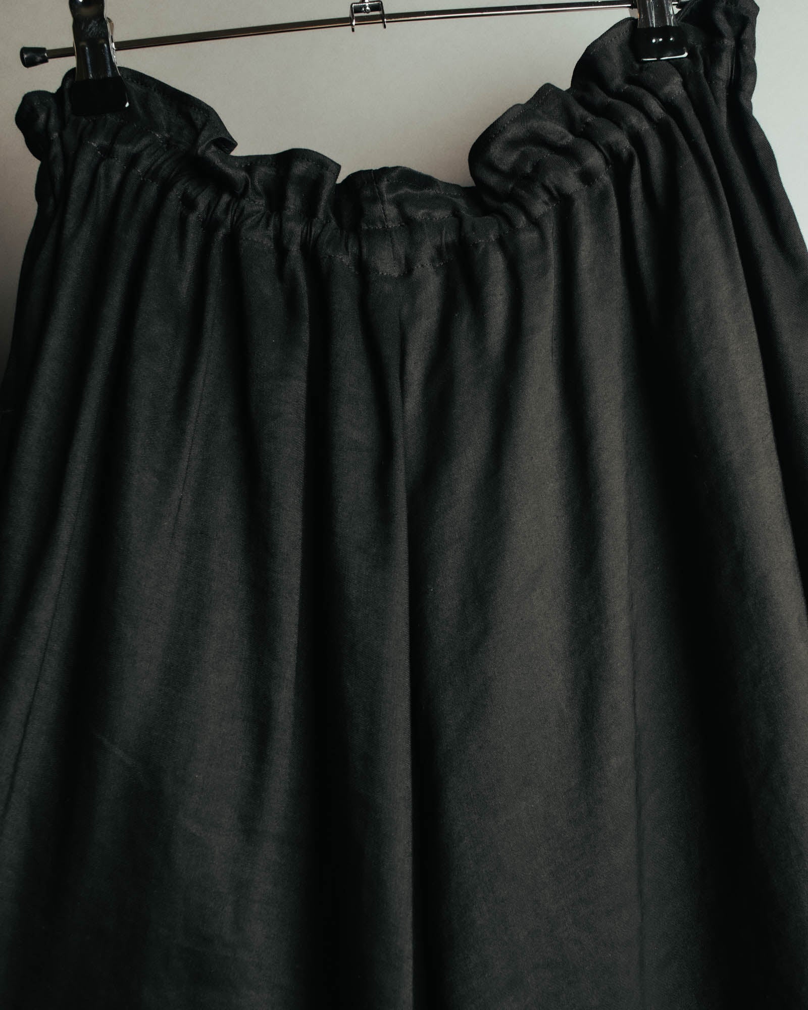 "Y's" 2010's-20's Asymmetric drawstring skirt-like pants