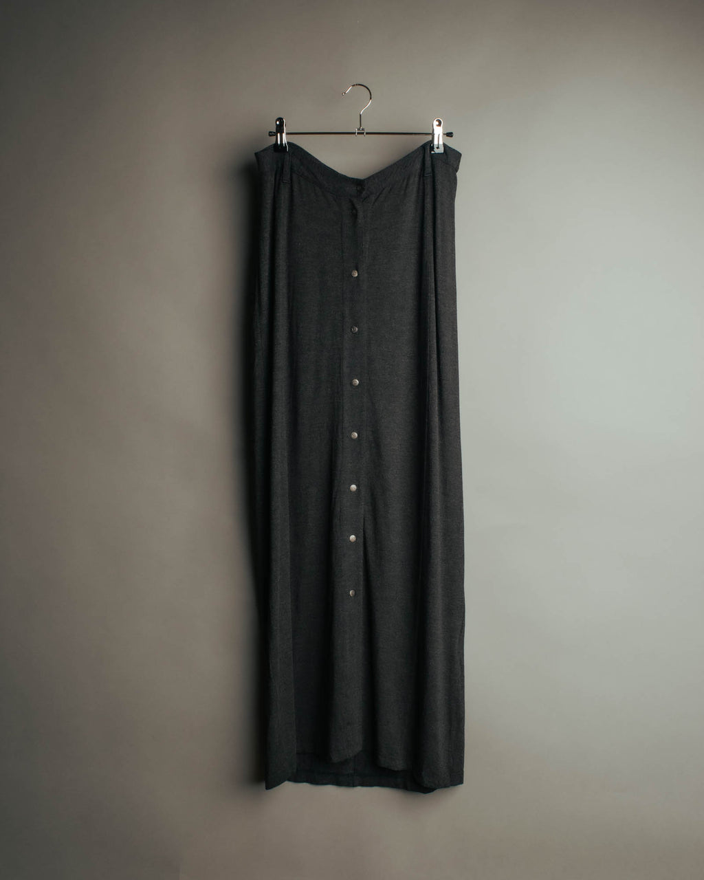 "FENDI jeans" 90's Front button knit maxi skirt