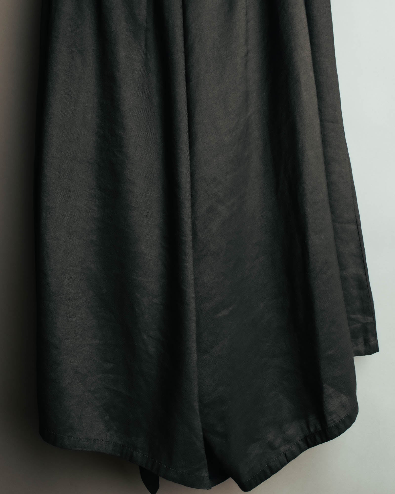"Y's" 2010's-20's Asymmetric drawstring skirt-like pants