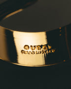 "GUCCI" 80's-00's Iconic horsebit scarf ring