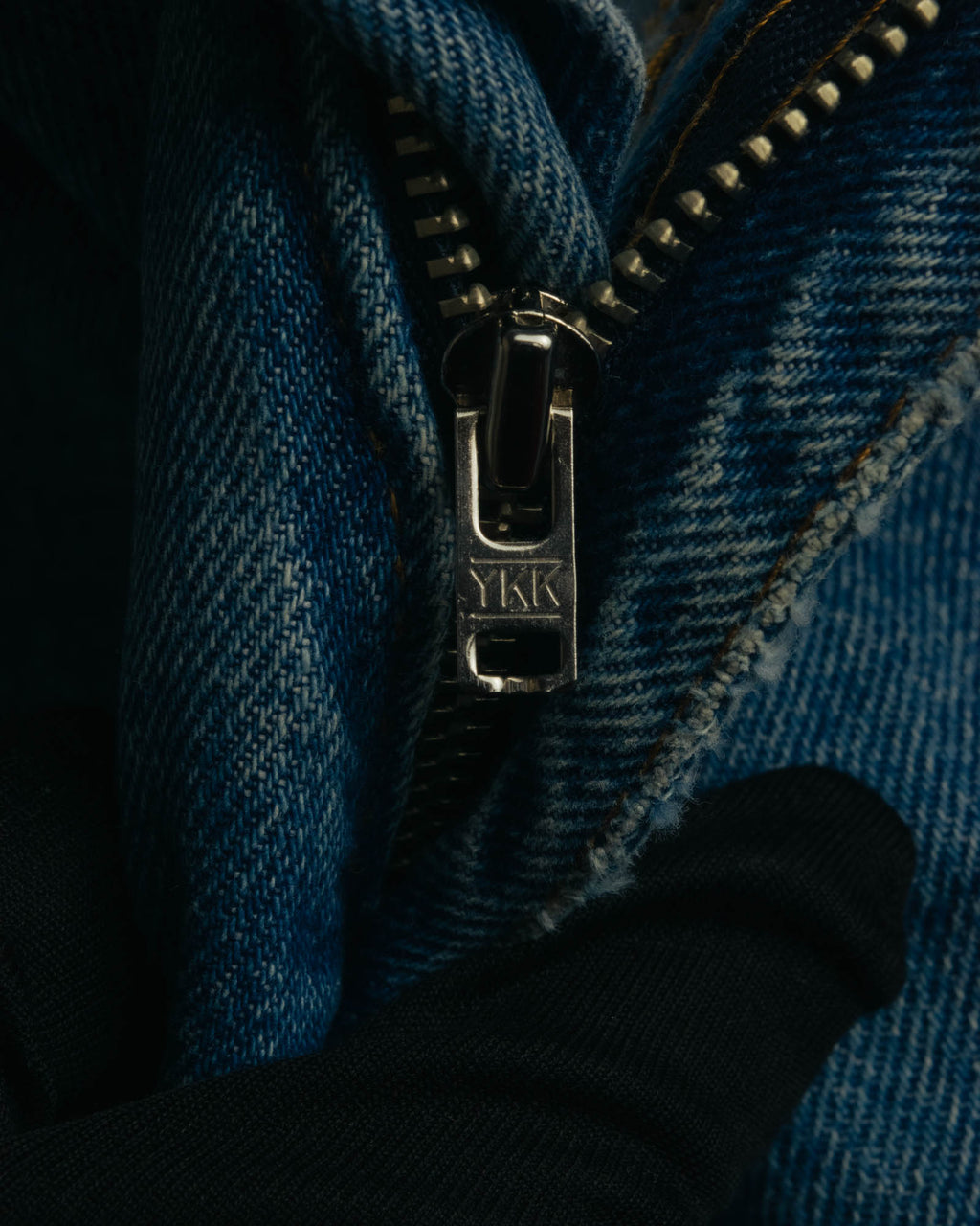 "GUCCI" 80's-90's Faded straight denim jeans