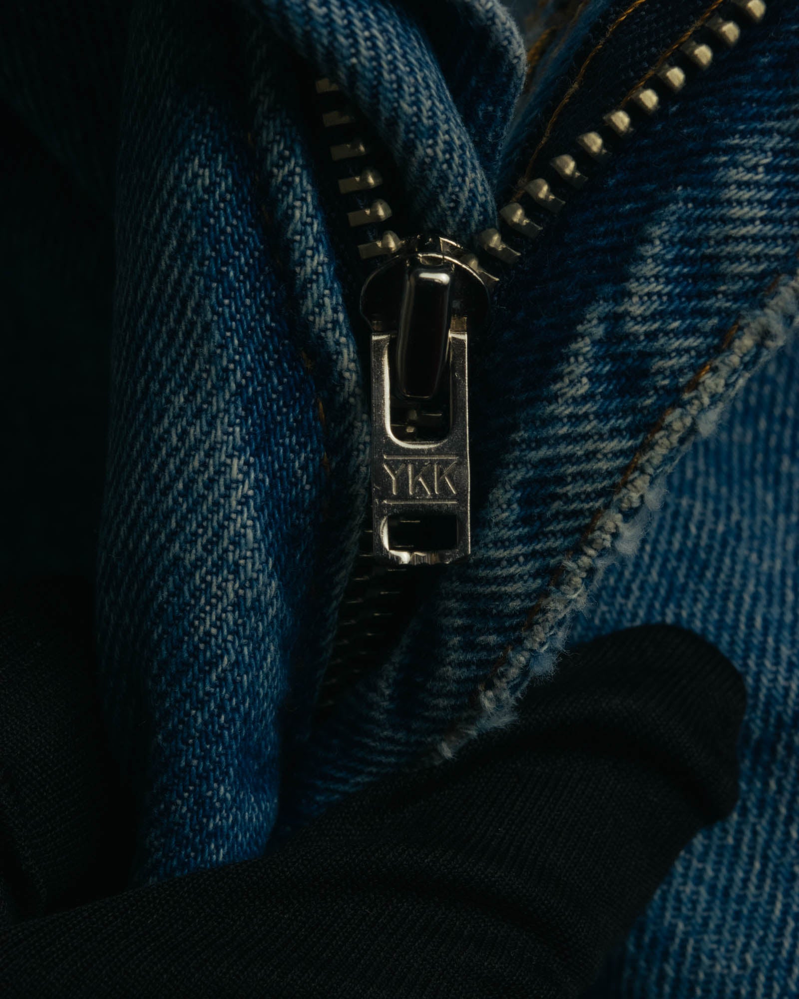 "GUCCI" 80's-90's Faded straight denim jeans