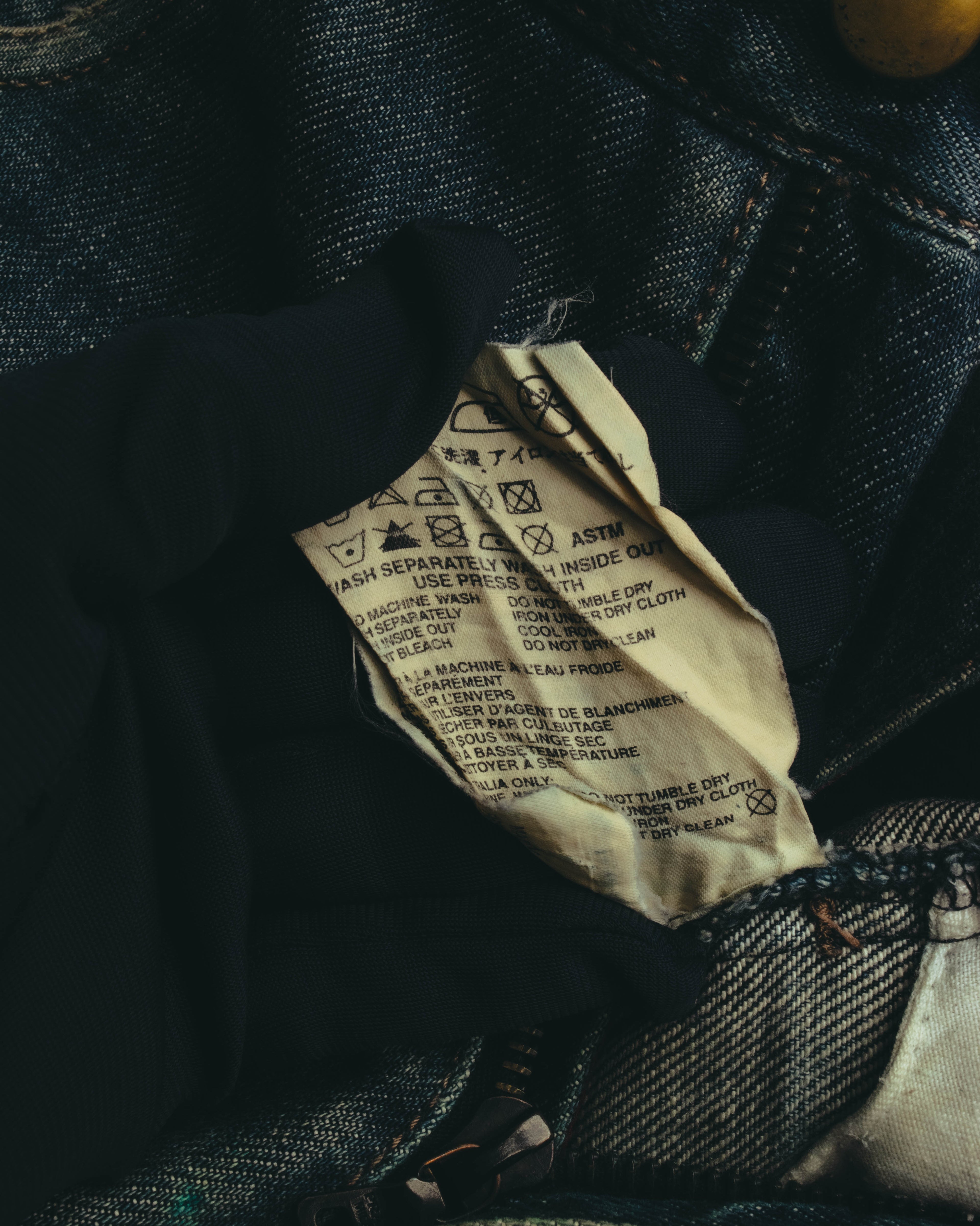 "PRADA Sports" 00's Faded wide straight denim jeans