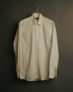 “FENDI” 2000’s Architectural trim dress shirt
