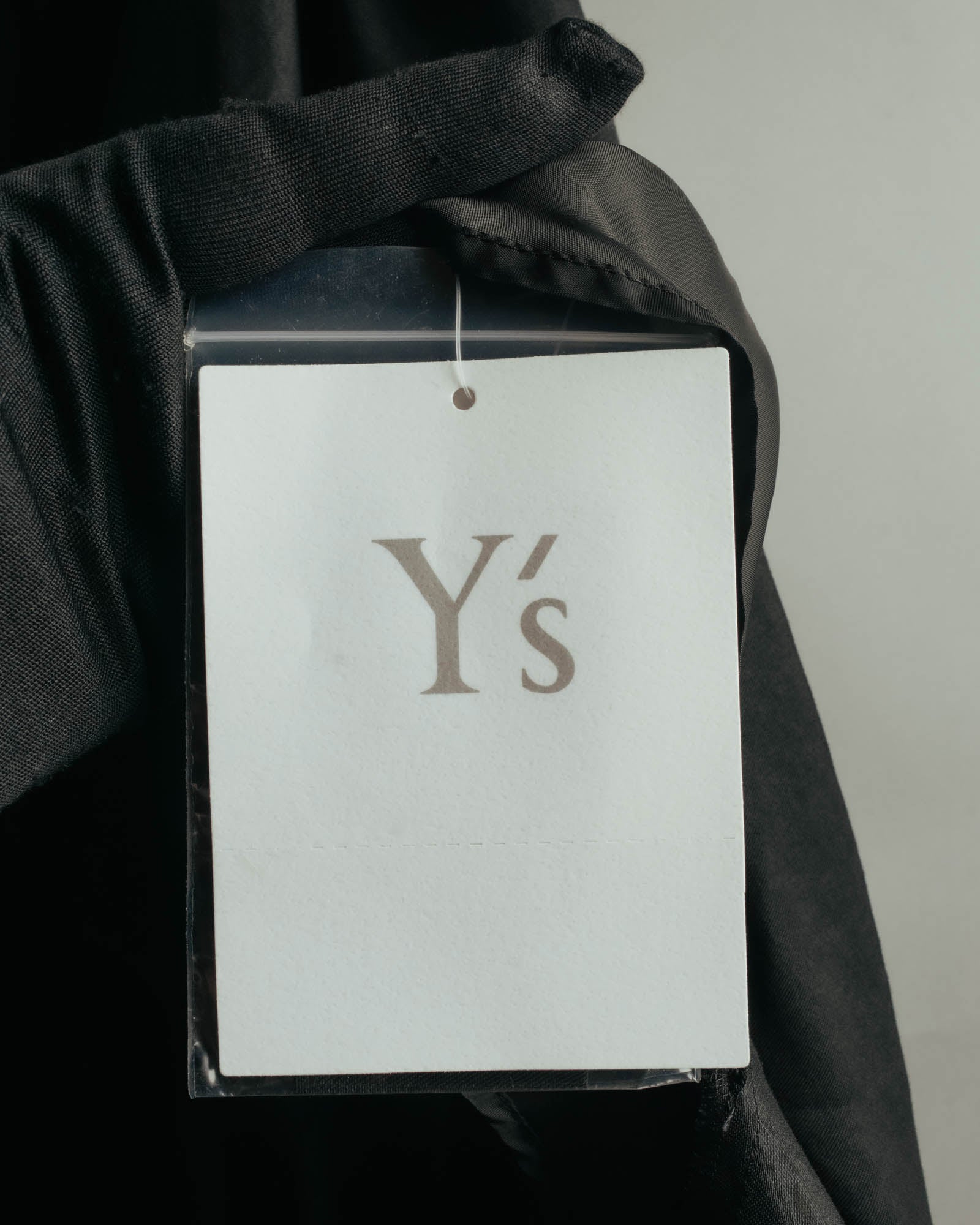 "Y's" 2010's-20's Asymmetric drawstring skirt-like pants