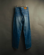 "GUCCI" 80's-90's Faded straight denim jeans