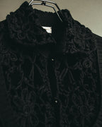 "VALENTINO ROMA" 00's Ruffled virgin wool knit sweater