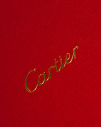 "Cartier" 90's-00's Sculptural leather clutch bag