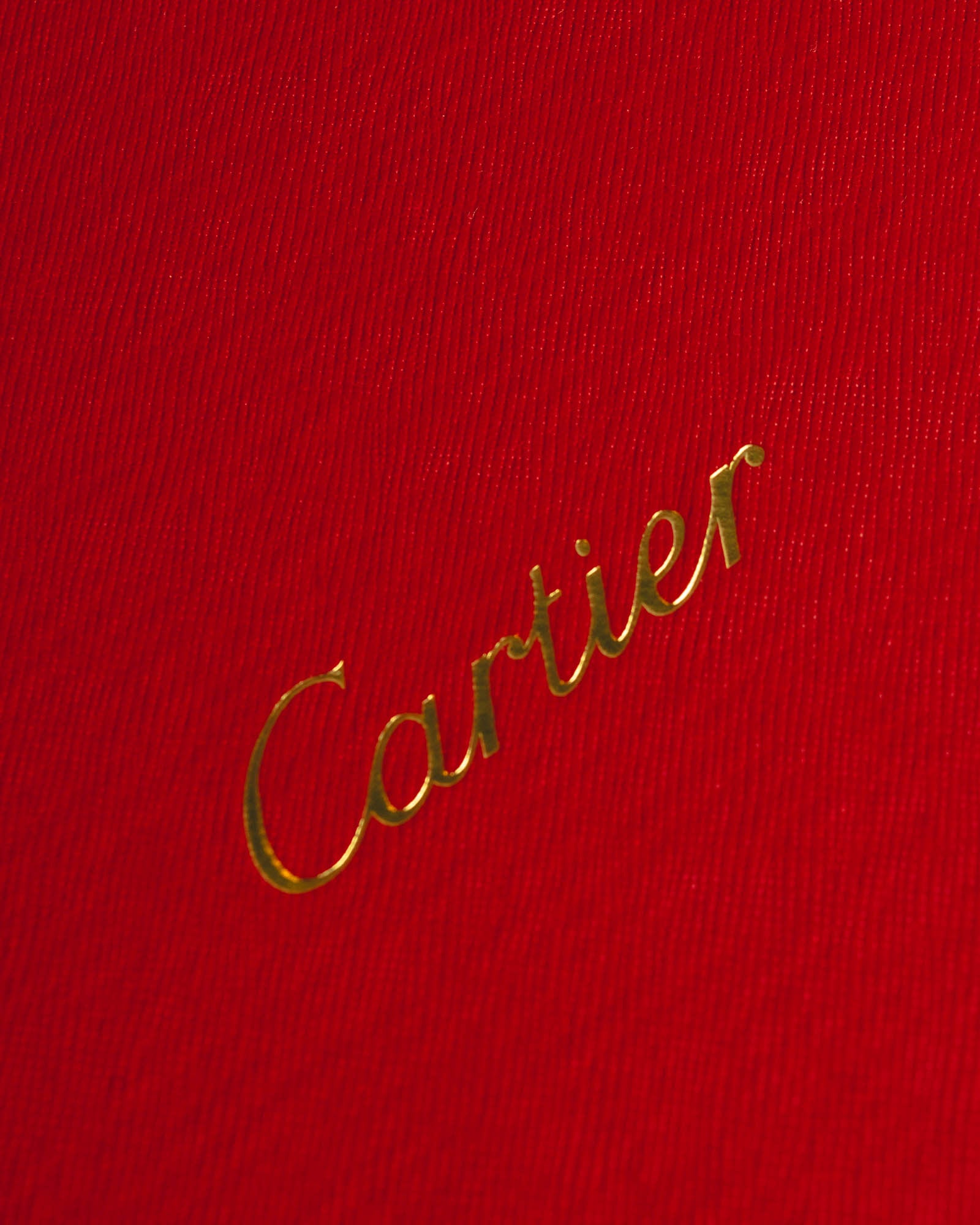 "Cartier" 90's-00's Sculptural leather clutch bag