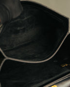 -SPECIAL- “GUCCI“ 70’s Crocodile turn lock handbag