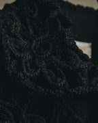 "VALENTINO ROMA" 00's Ruffled virgin wool knit sweater