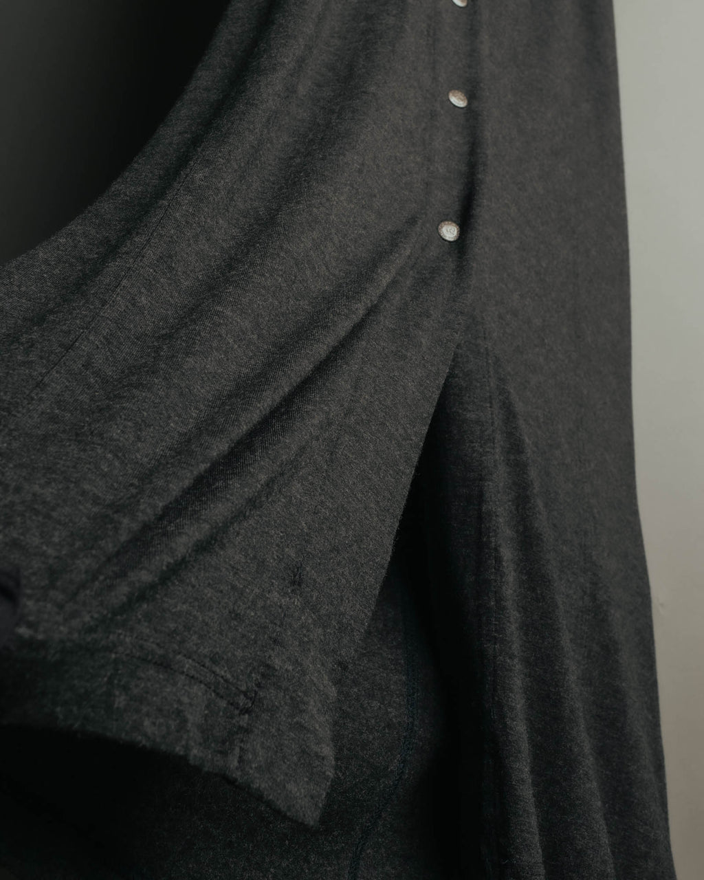 "FENDI jeans" 90's Front button knit maxi skirt