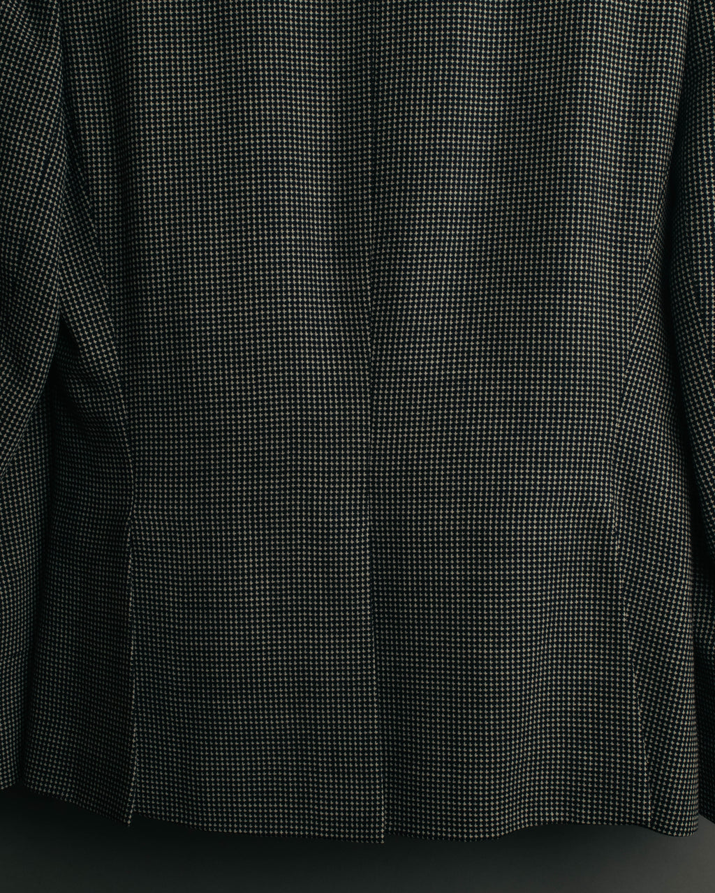 "CELINE" 80's-90's Structured patterned tailored blazer